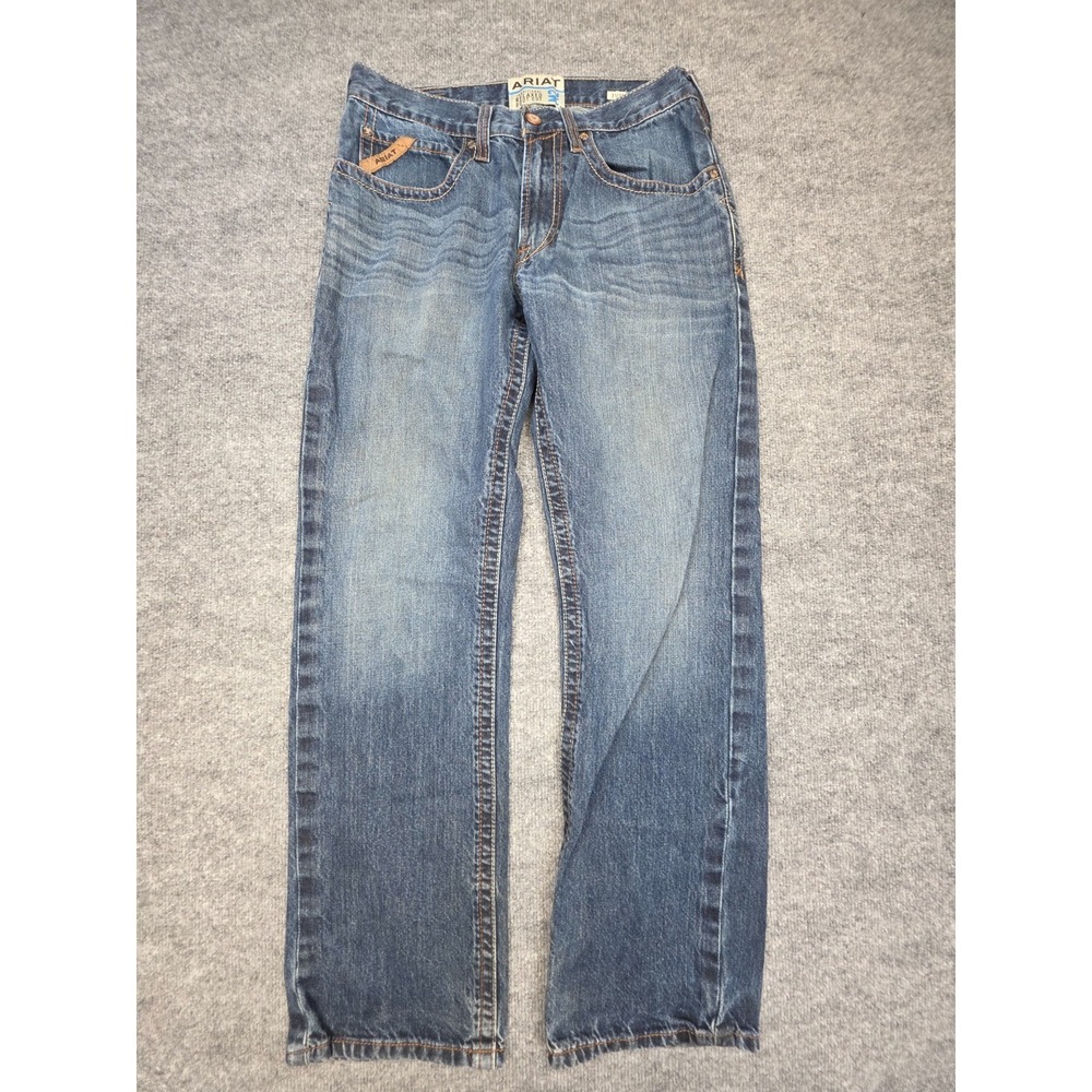 Ariat M2 Relaxed Boot Cut Jeans Mens 31x32 (FITS 30 x 31) Blue